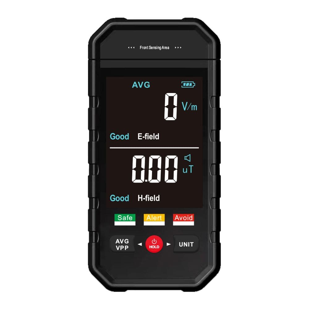 ET925PRO Handheld Portable Electromagnetic Radiation Tester Large LCD Display Electric Field multicolour