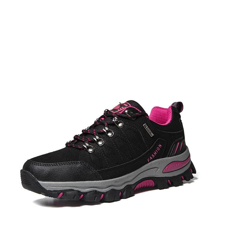Women's Outdoor Hiking Shoes Waterproof Cowleather Trekking Running Climbing Trail Athletic Sports Mountain 100% High Quality Leisure Walking 38