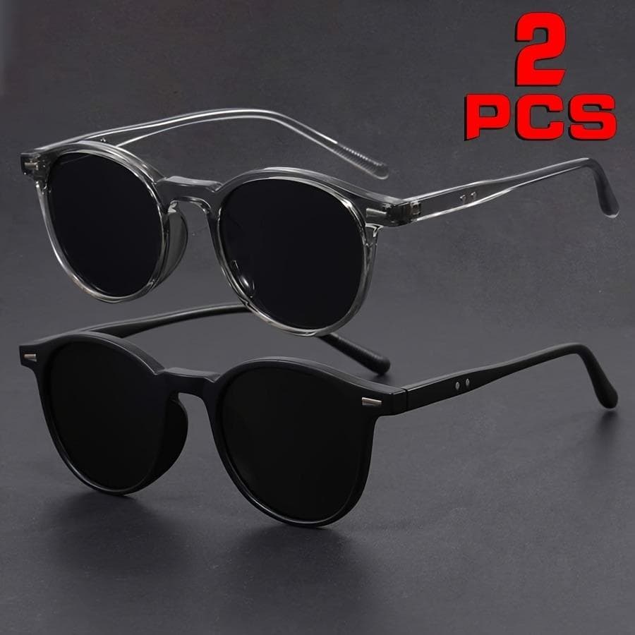1 Pair Neutral Fashion Classic Glasses for Street Photography and Parties Essential Accessory