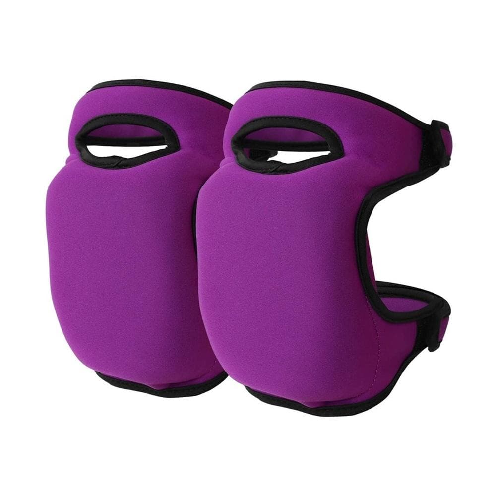 1Pair Soft Foam Knee Pads for Work Knee Support Padding for Gardening Cleaning Protective Sport Kneepad Builder Workplace Safety purple