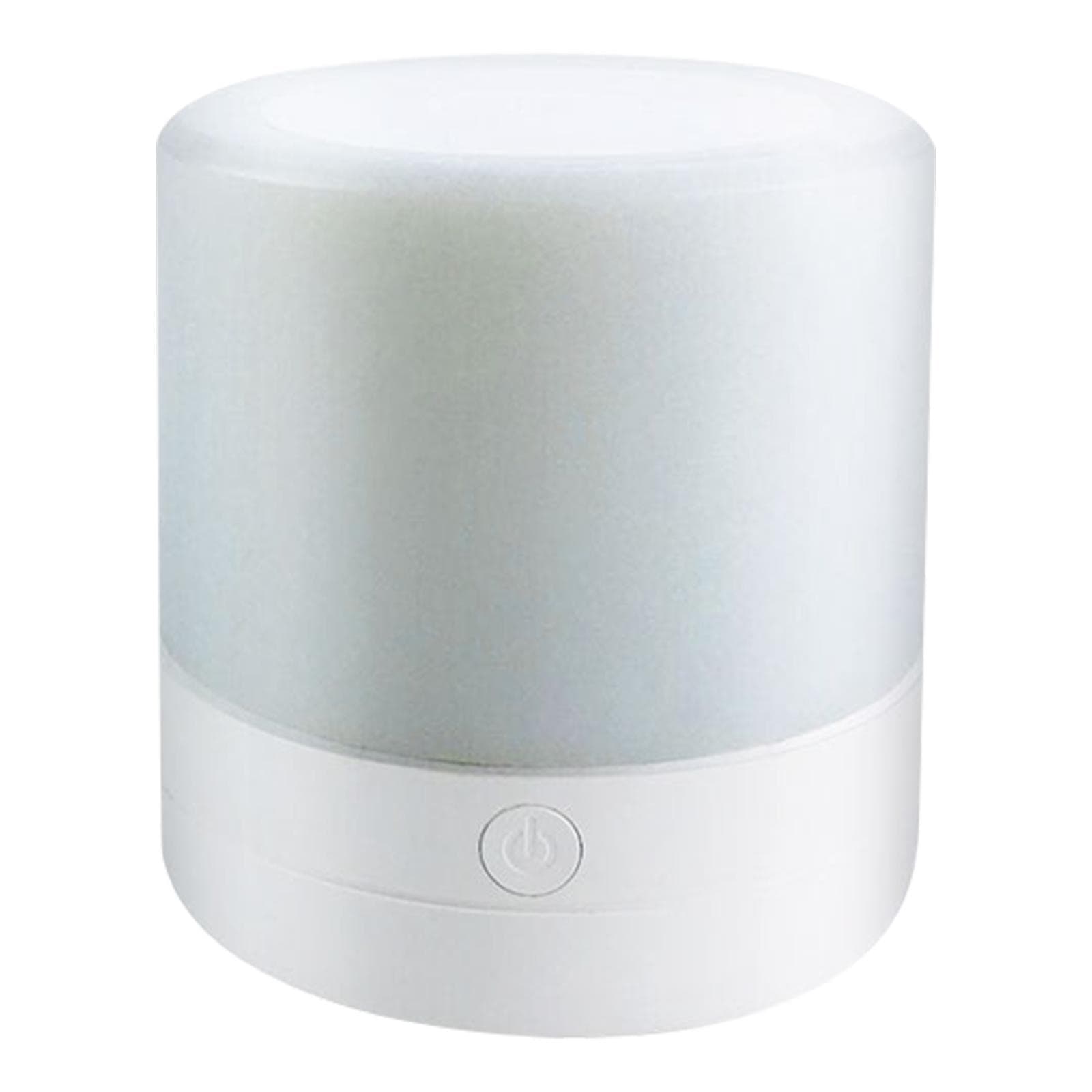 Night Light Bedside Lamp Touching Sensor Multi-color Light Switch Brightness Adjustable white