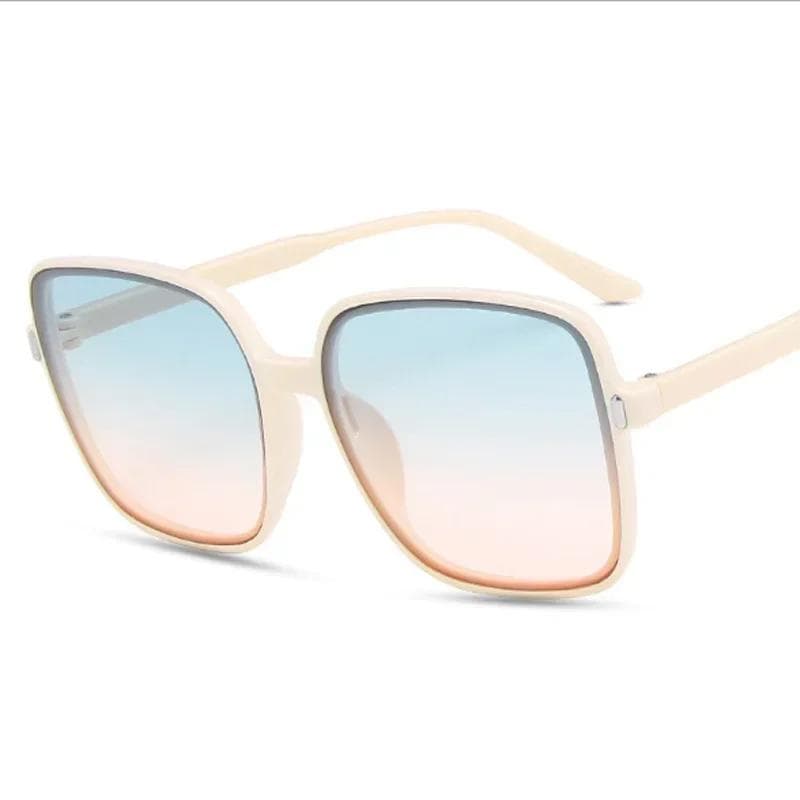 Square Vintage Sunglasses Women Men Retro Sun Glasses Mirror Punk Brand Designer Fashion Unisex Oculos De Sol Other