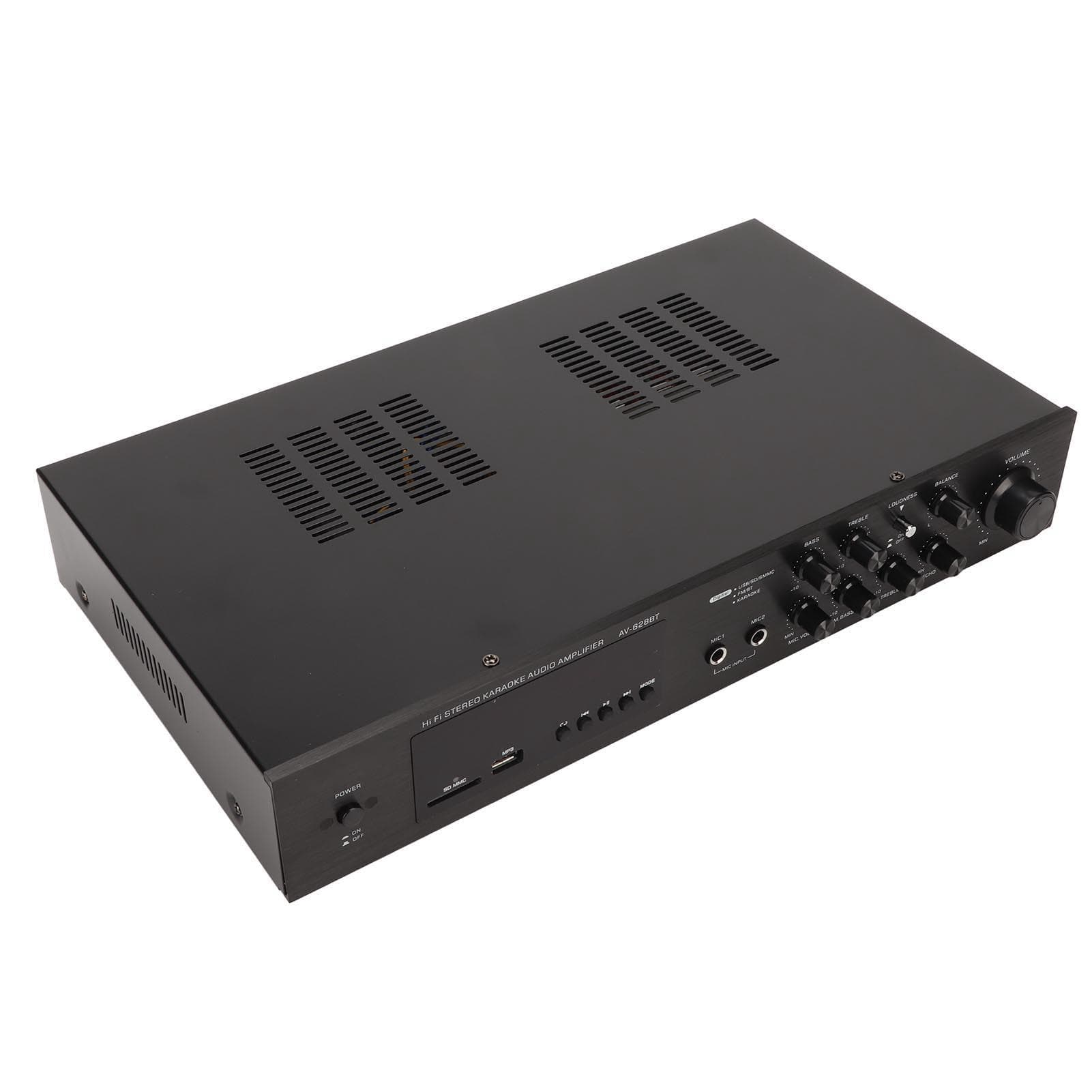 Bluetooth Home Theater Receiver 500W Peak Power 5 Channel Car Sound Stereo Amplifier for Home US Plug
