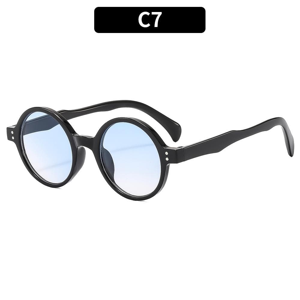Classic Retro Small Round Sunglasses Women Fashion UV400 Shading Summer Eyeglasses Brand Designer Shades 1PC