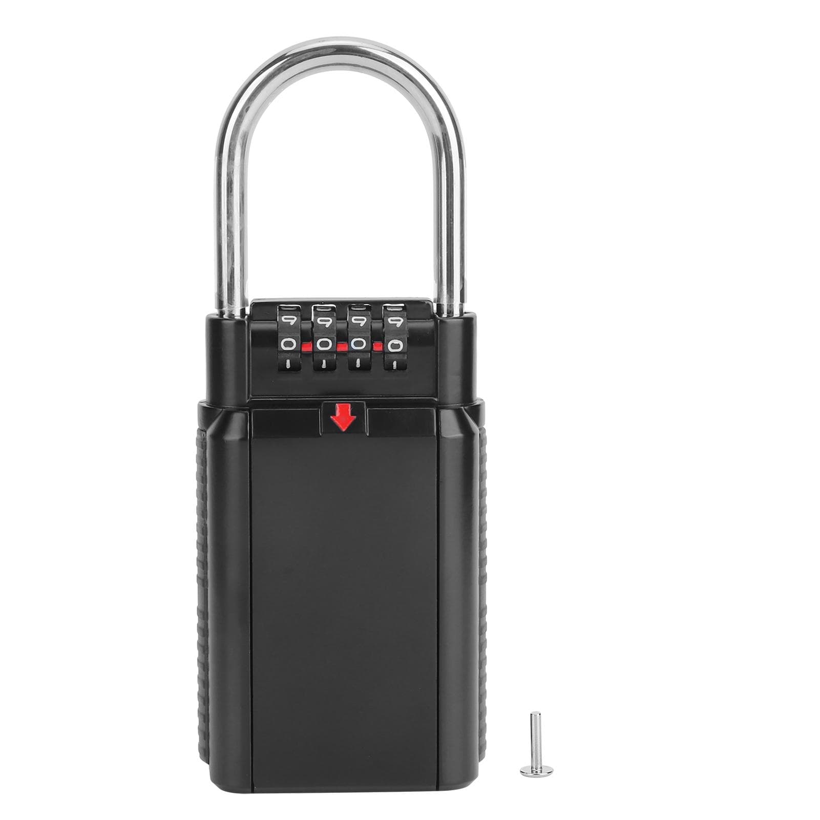 Outdoor Waterproof Hanging Zinc Alloy Password Key Safe Box Storage Lock Box for Home FactoryBlack black