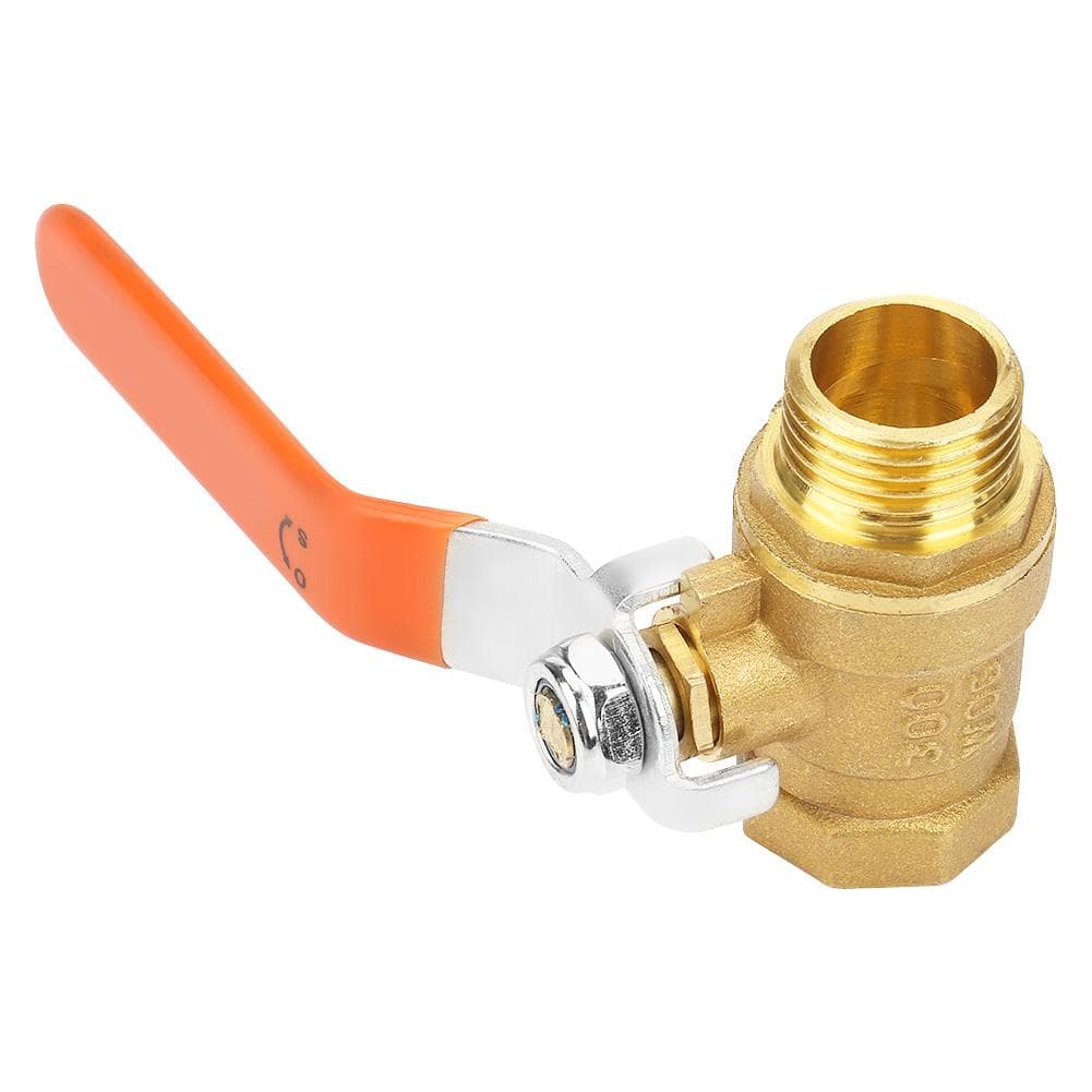 Brass Pipe Ball Valve Male and Female Thread 12 BSP DN15