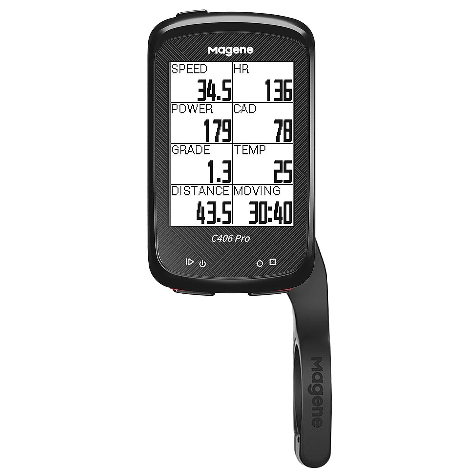 Bicycle GPS Computer Waterproof Wireless ANT+ Smart Bike Speedometer Bicycle Odometer red