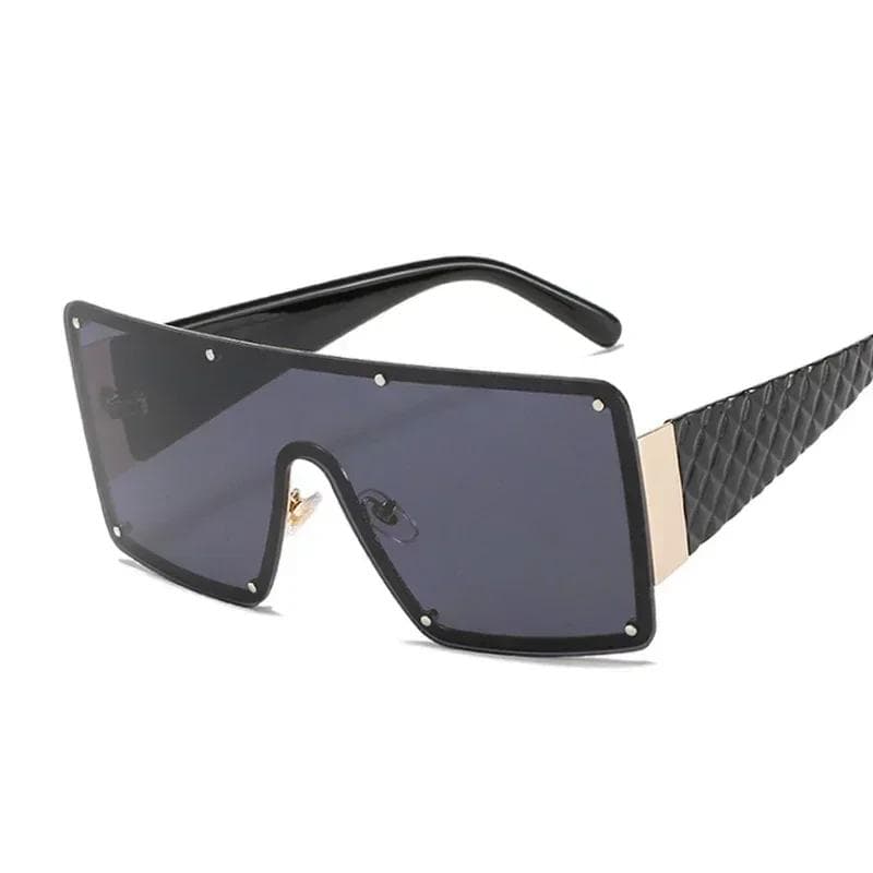 Big Frame Square Sunglasses Women Men Colorful Minimalist Sun Glasses Mirror Black Colors Designer Brand Fashion Outdoor Other