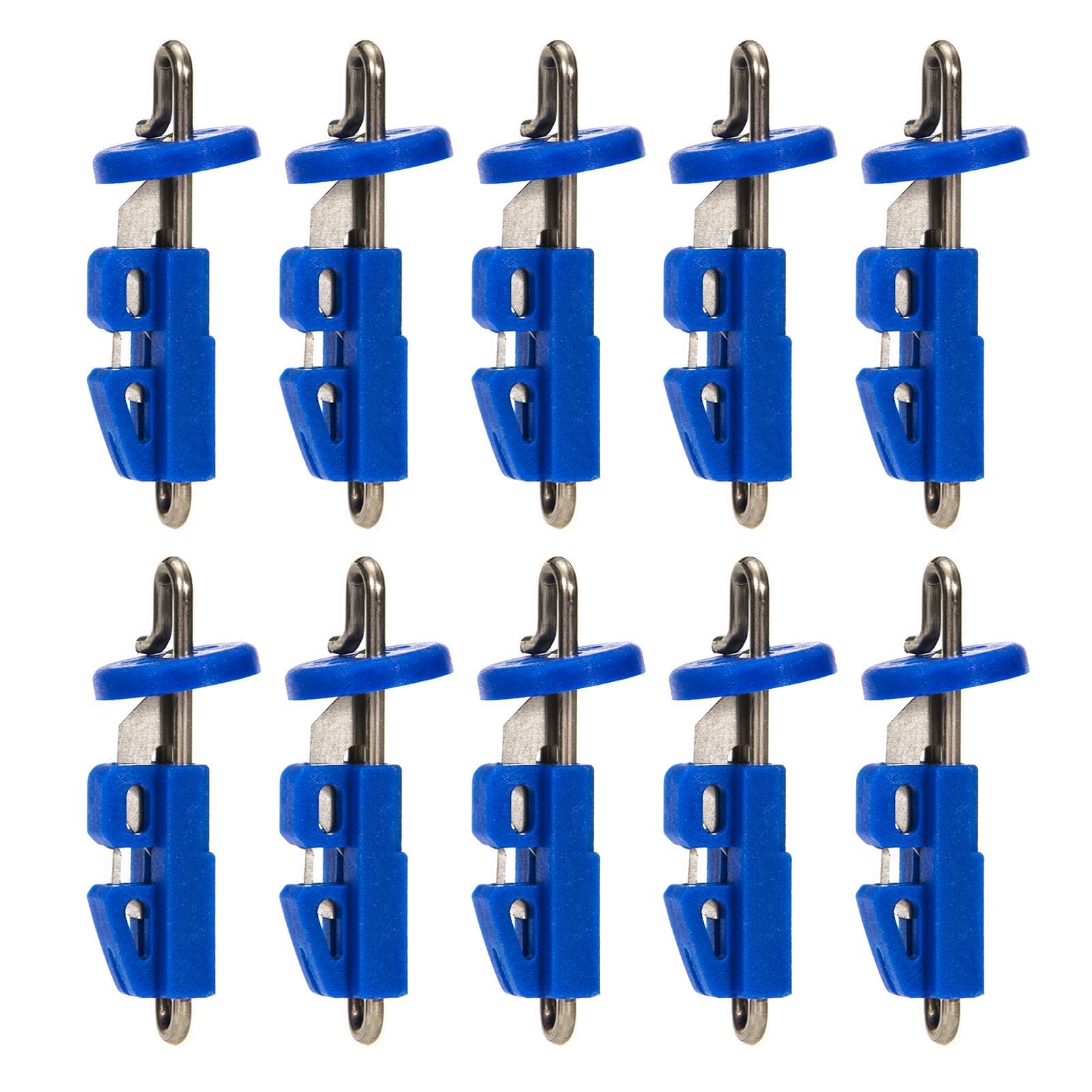 10pcs Sea Fishing Bait Clips Fishing Hook Quick Release Clips 10pcs