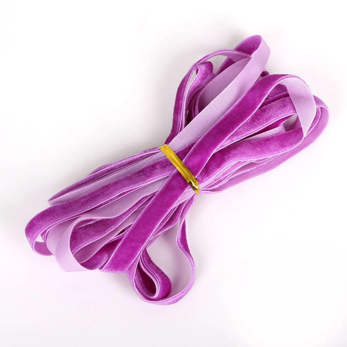 5yards 10mm Mix colors Options Velvet Ribbon Velour Webbing Headband Band Accessories For Hair band purple