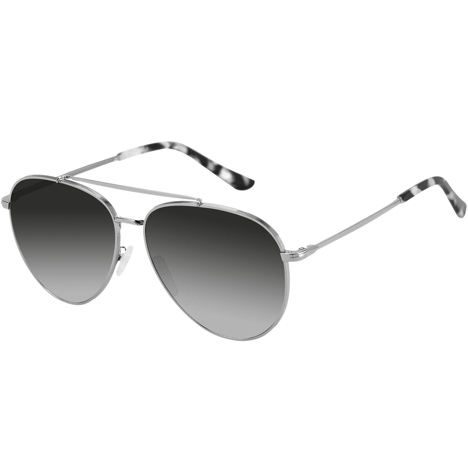 MAXJULI XL Sunglasses 148MM Extra Large for Big Wide Heads Men Metal Frame Glasses 8814