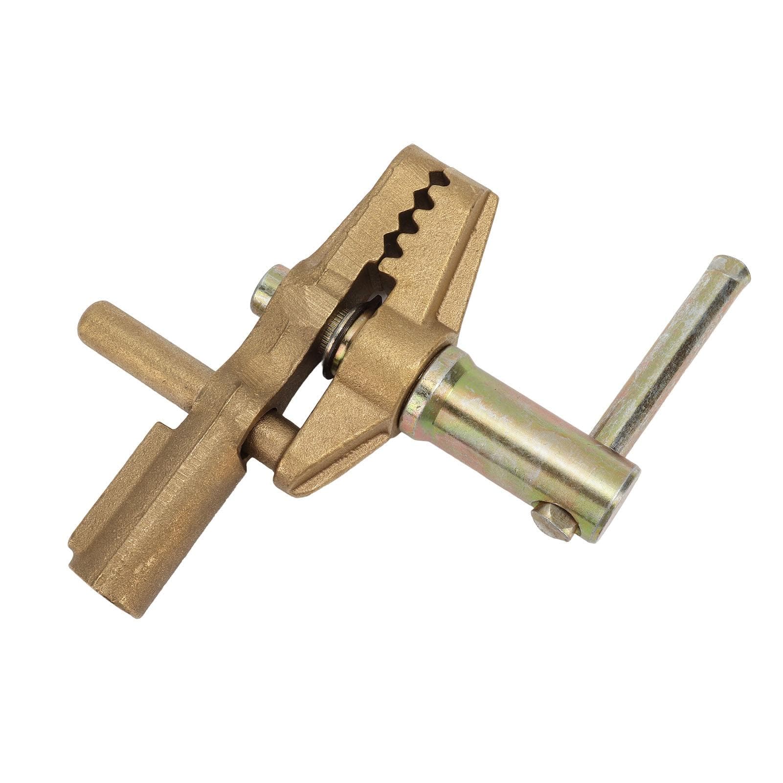 800A Grounding Brass Welding Clamp with Rubber Sleeve Great Electrical Conductivity Welding Earth