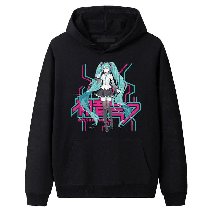 Hatsune Miku Hatsune Miku Mar Ainime Amazon Sweater Hoodie Couple 3XL