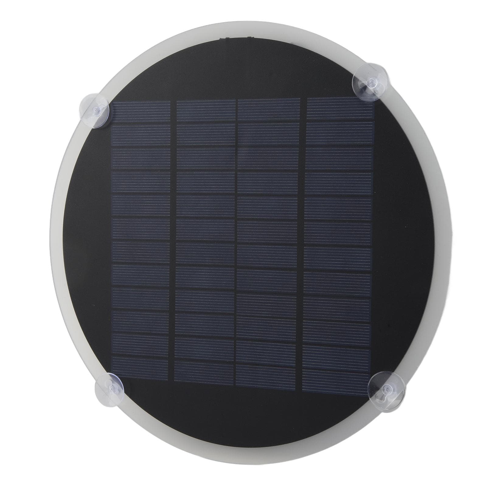 Round Solar Cell Panel Mini Monocrystalline Epoxy Board High Conversion Rate 20W 12V for Charging