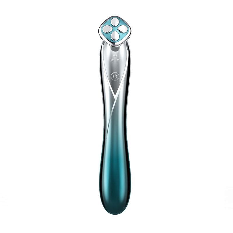 Eye Beauty Instrument Hot Compress Eye Massager Eye Bags Dark Circles Beauty Instrument Eye Soothing Eye Pattern Beauty Instrument green