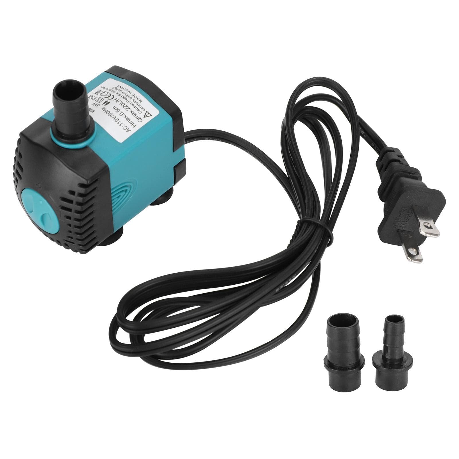 3W Submersible Pump 220L/H 0.5m Lift Low Noise Water Pump for Fish Tank Aquarium