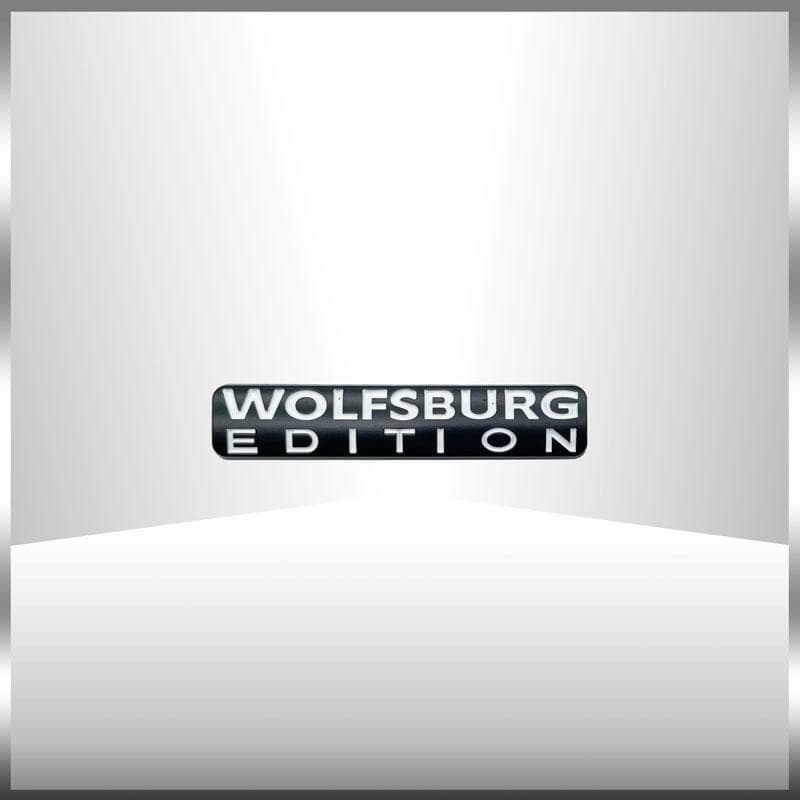 Car Accessories WOLFSBURG EDITION Logo Emblem Side Rear Trunk Badge Metal Decals Decoration Car Styling red