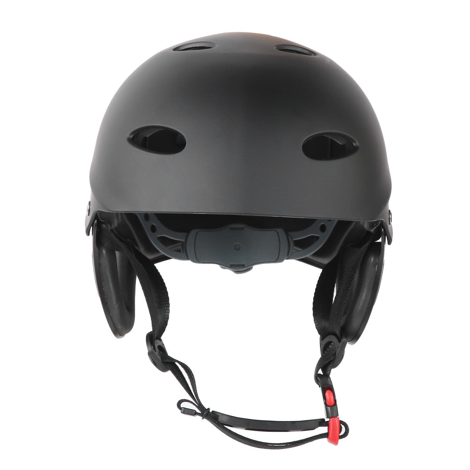 Water Sports Helmet Mountaineering Rock Climbing Drifting River Ultralight Safety Cap Matte Black
