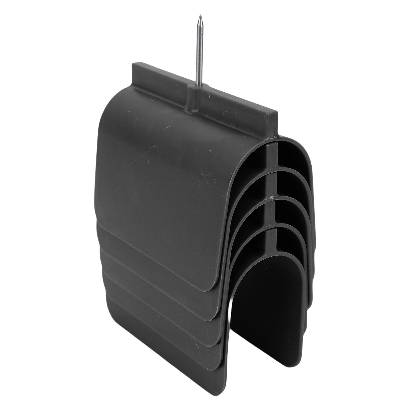 5PCS Drywall Outlet Marker Tools Electrical Box Locator Plastic Markers with Stainless Steel Tips black