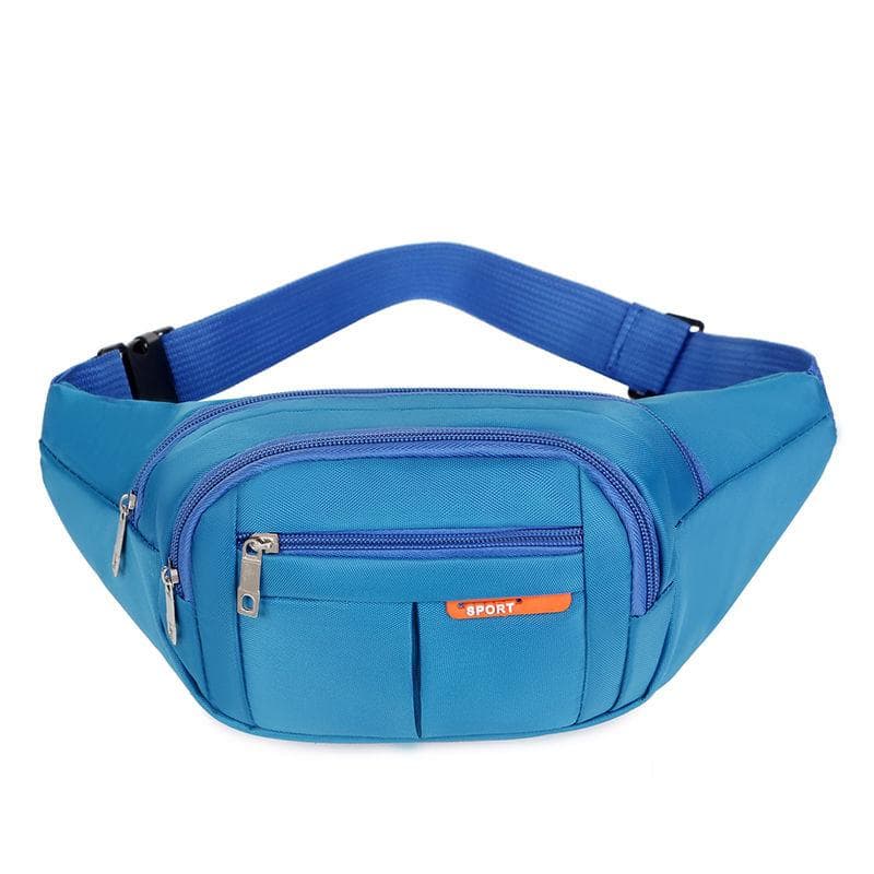 Large-capacity Waterproof Waist Bag Multi-function Cash Register Wallet Outdoor Sports Waist Bag One Size