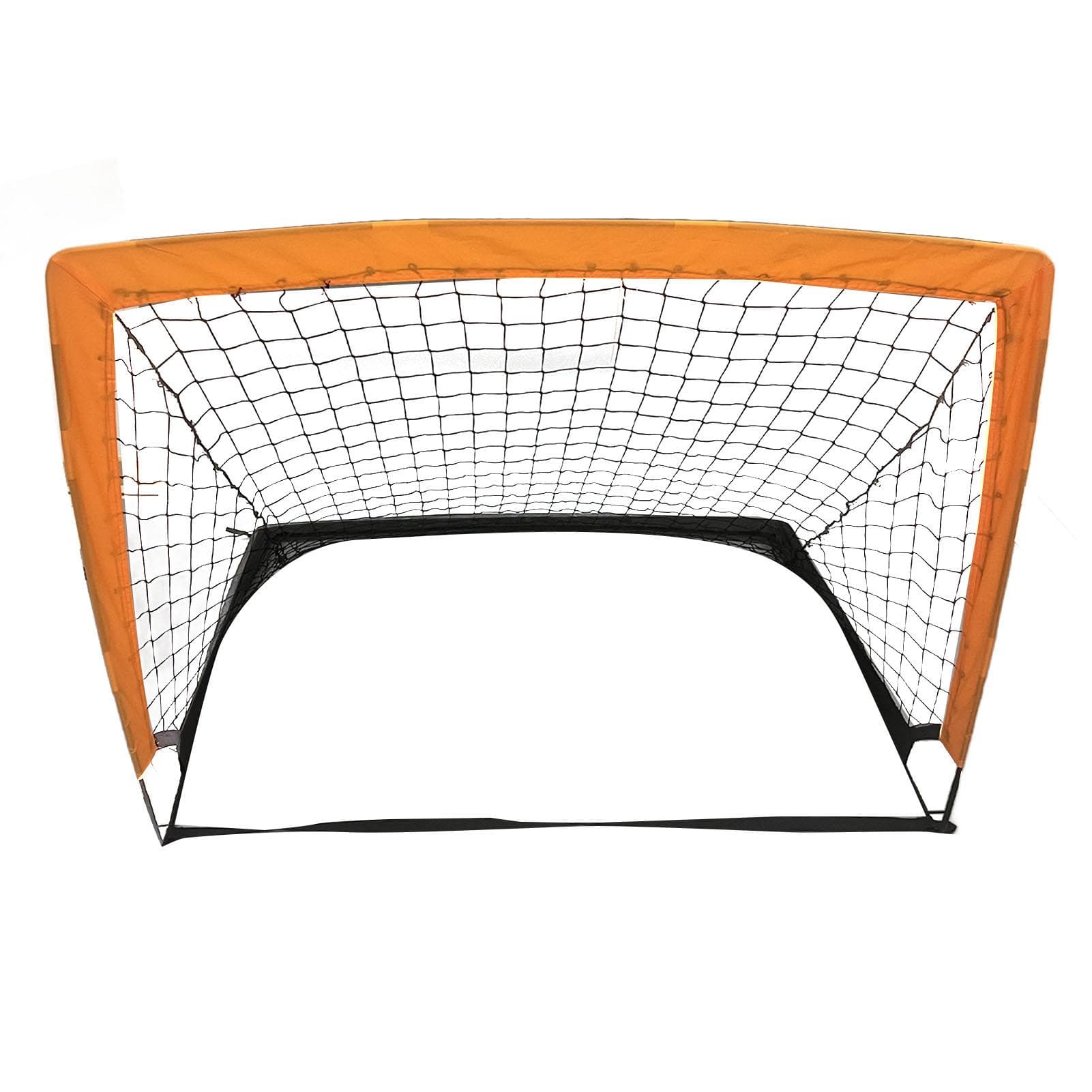 2Pcs Portable Soccer Goal Multifunction Rectangle Foldable Soccer Goal Net Frame Set for Kids