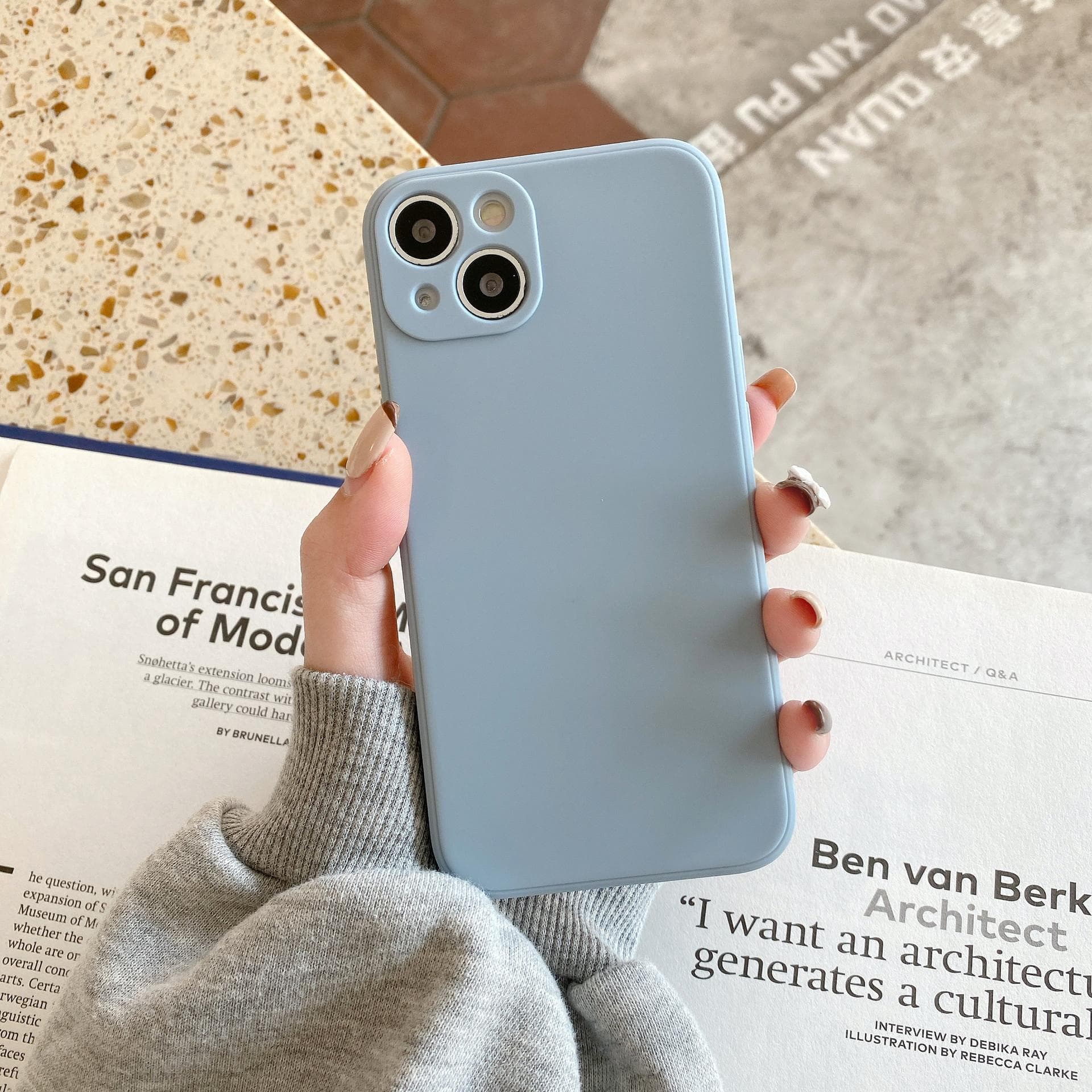 Applicable To Apple 16 Rubik's Cube Straight-Edit Imitation Liquid Silicone Mobile Case IPhone 14 Anti-fall Apple 15 Protective Case IPHONE XS MAX/IPHONE9 PLUS 6.5
