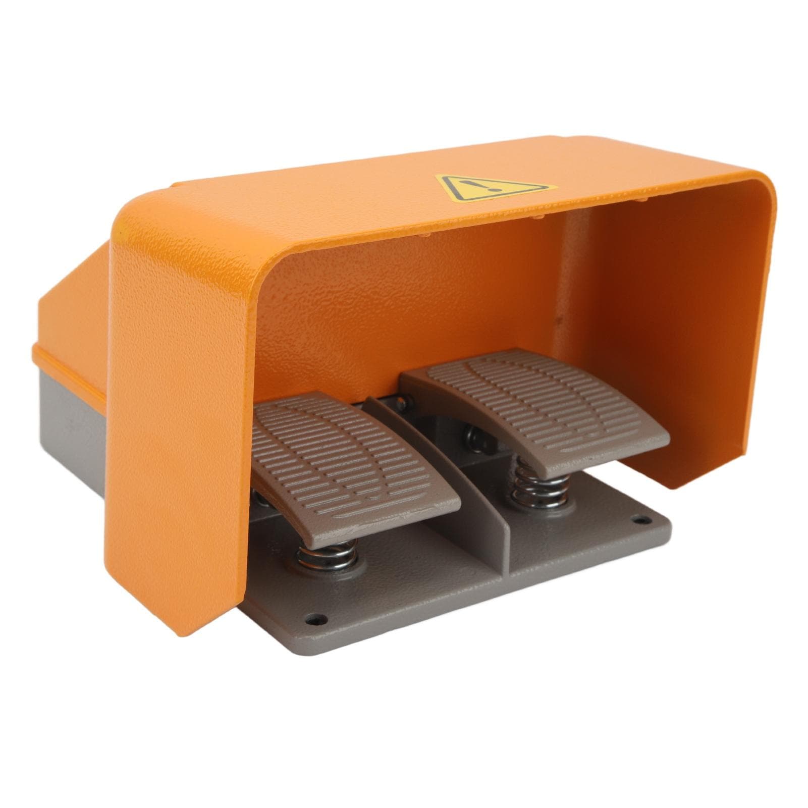 Double Foot Switch Automatic Mechanical Dual Action Momentary Power Foot Pedal Switch with