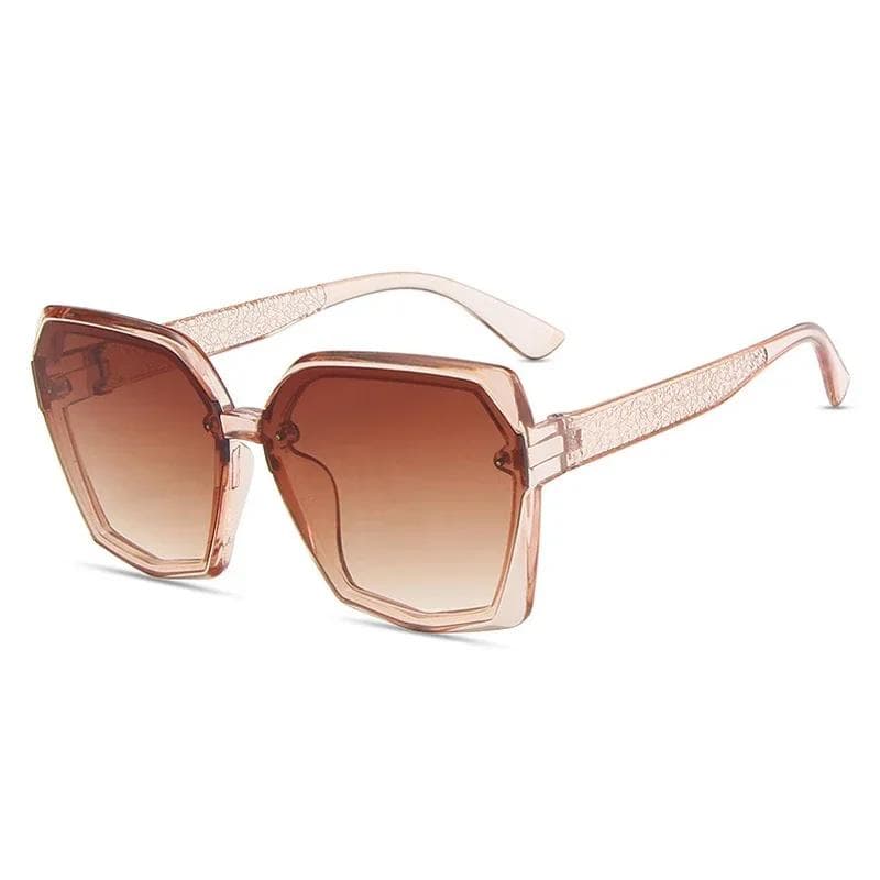 Retro Square Sunglasses Vintage Designer Brand Fashion Punk Mirror Lens for Women Men Unisex Rectangle Oculos De Sol Other