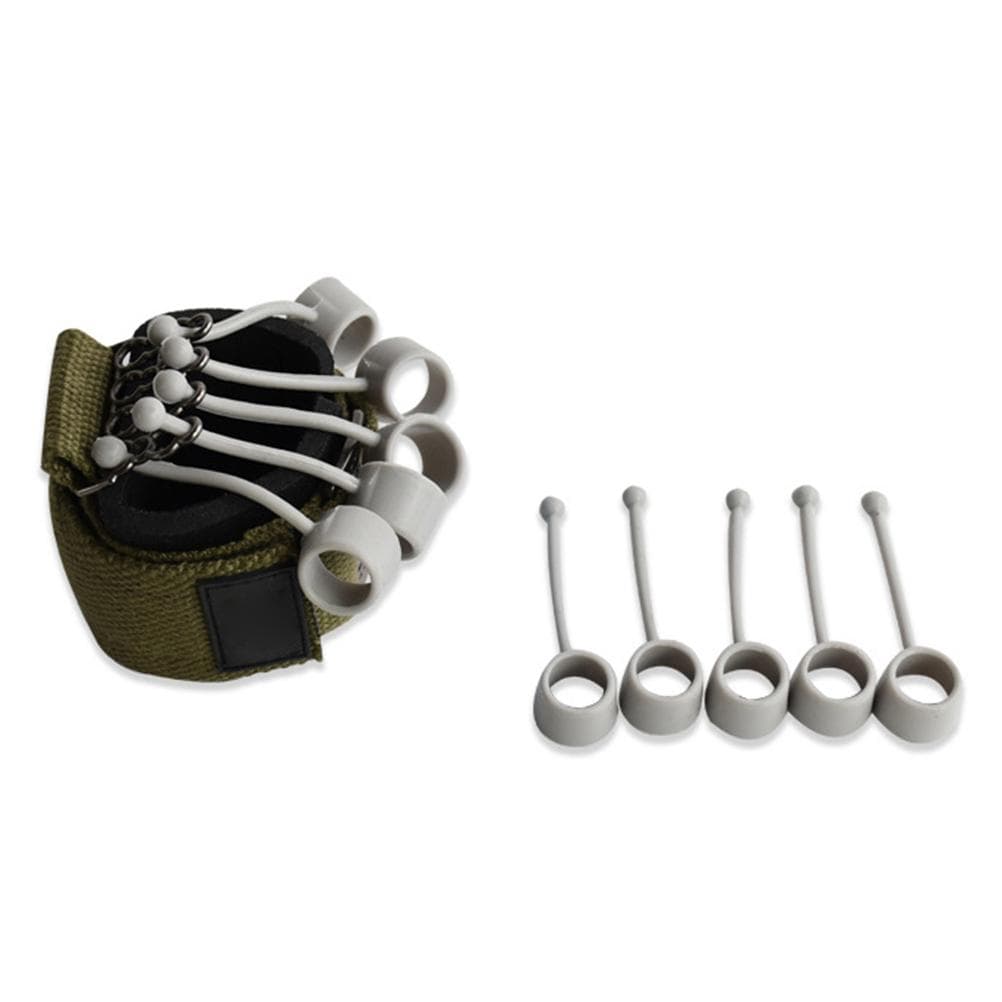 Finger and Hand Extensor Trainer Exerciser with Resistance Band Stretcher Strengthener Finger