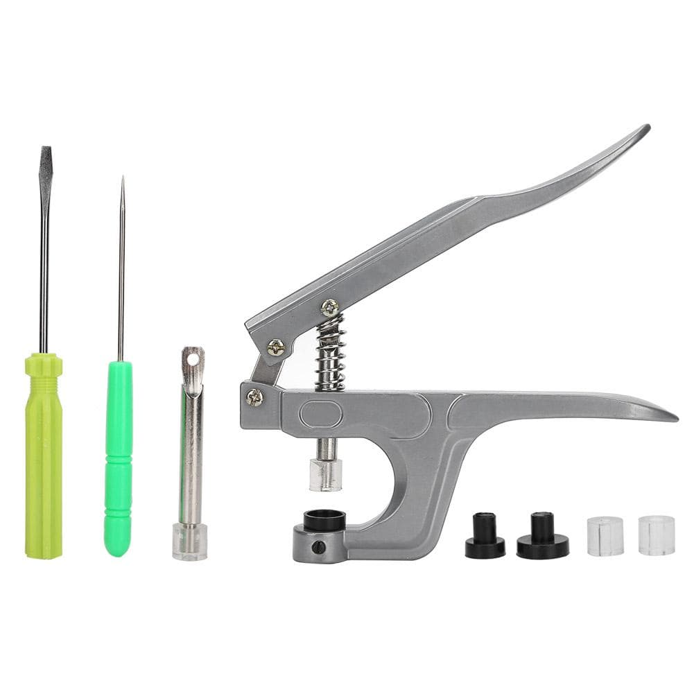 Hand Pliers Leather Accessory Installation Tools Aluminum for Plastic Resin Snap Button