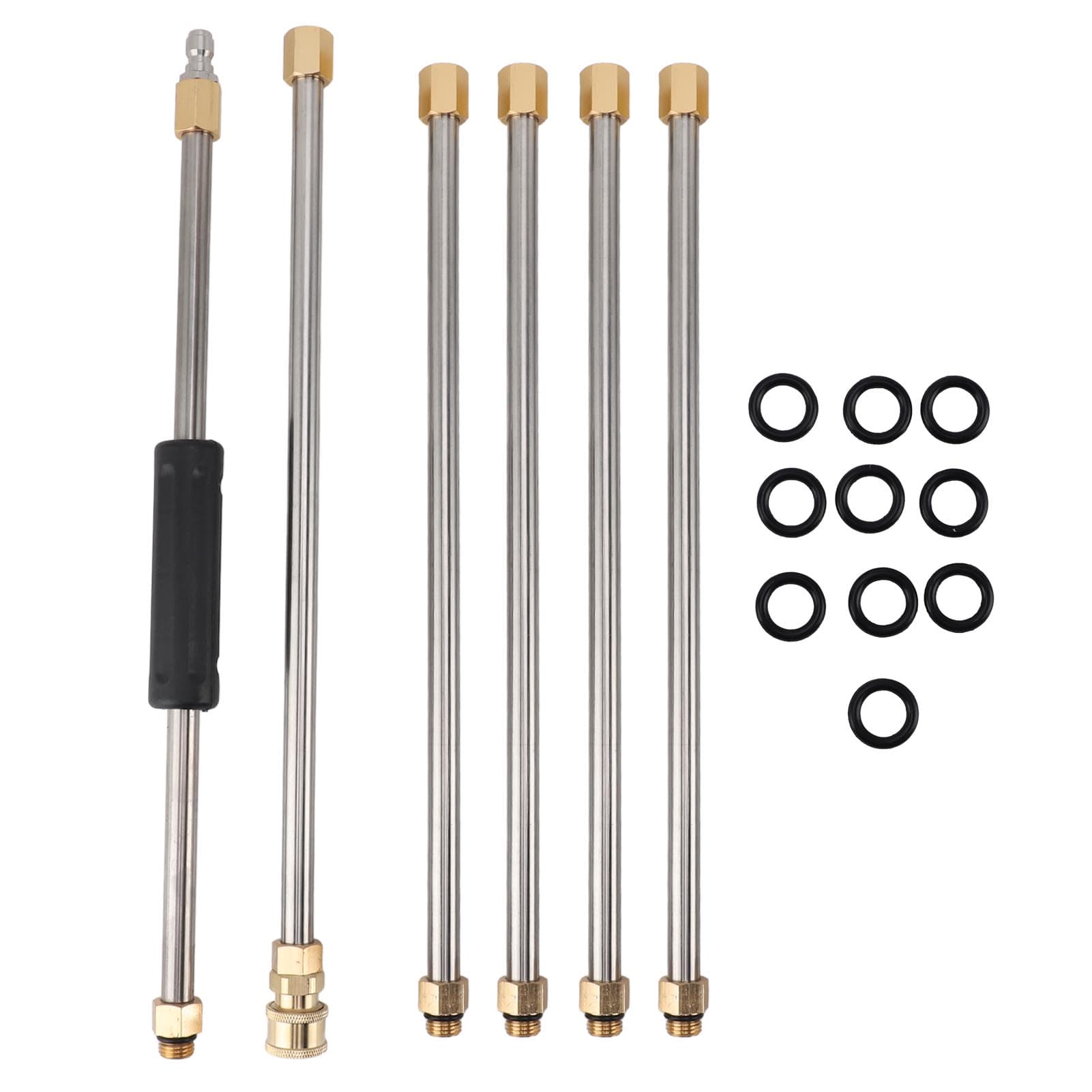 90 Inch Pressure Washer Extension Wand Power Washer Lance with 1/4 Inch Quick Connect for Roof