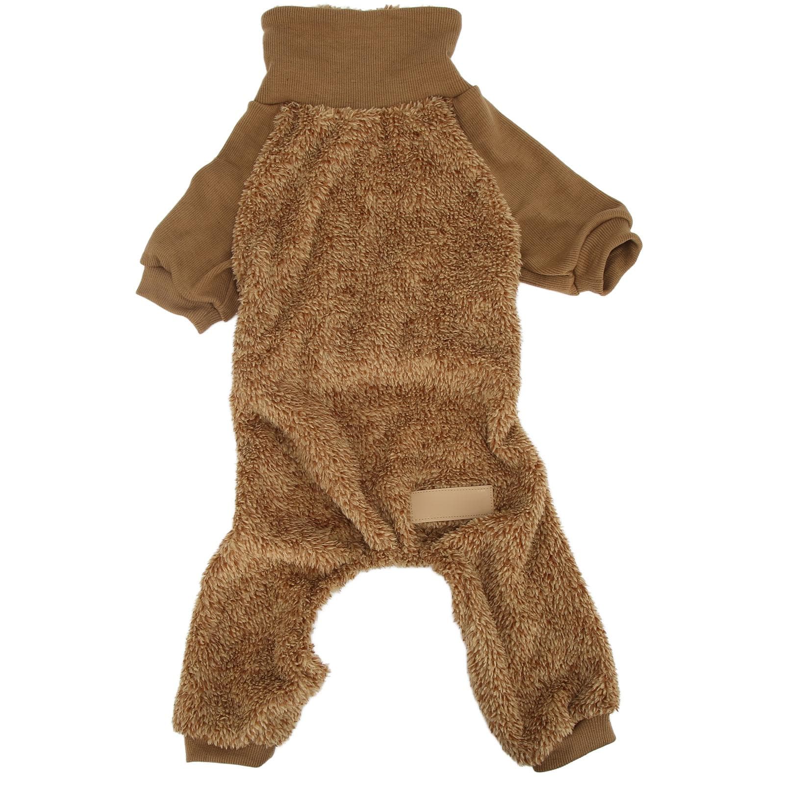 Winter Dog Clothes Puppy Sweaters High Neck Warm Pet Cold Weather Clothing for Dogs CatsS S(for 2-4kg)