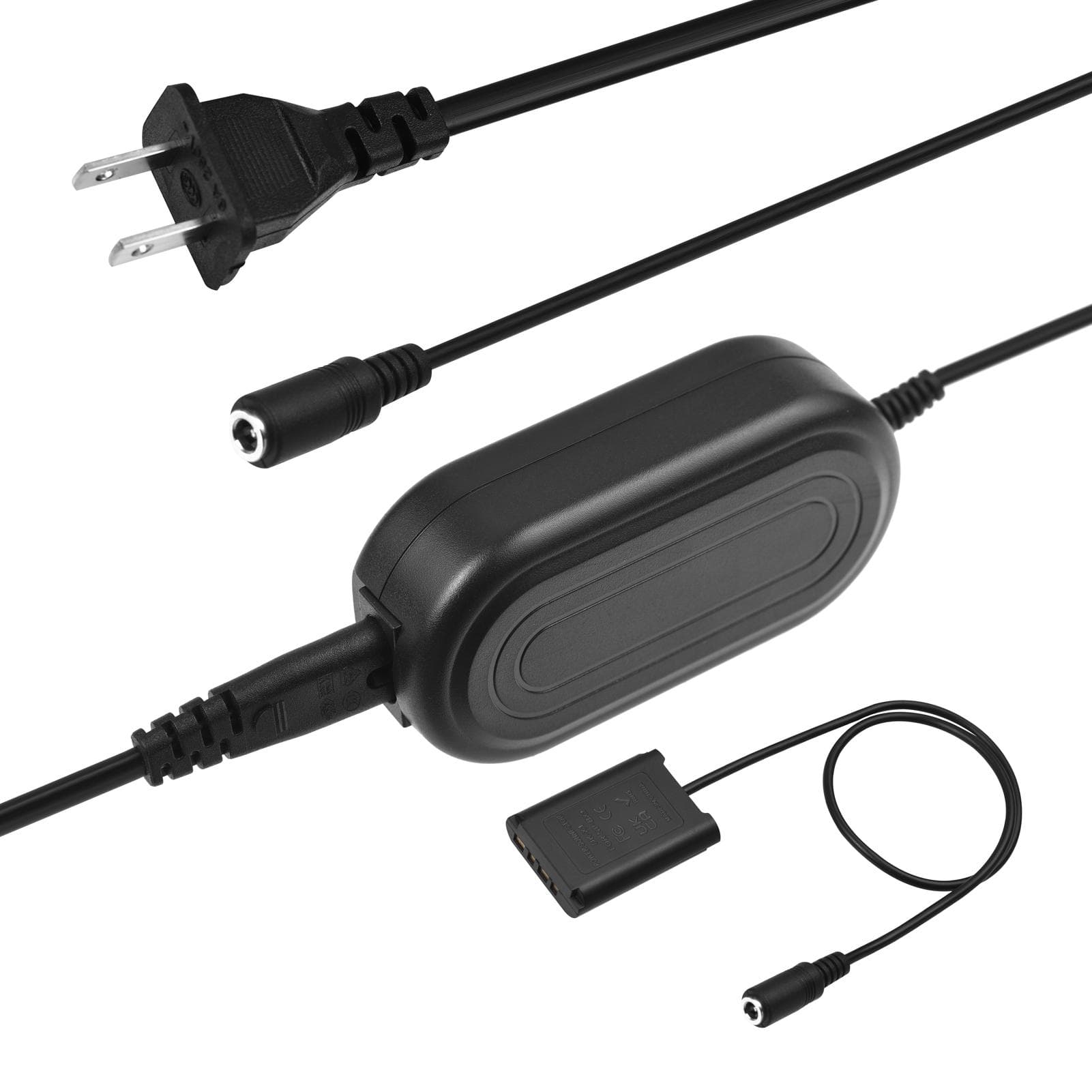 Andoer DK-X1 AC Power Adapter NP-BX1 Dummy Battery DC Coupler Kit Accessory Replacement for Sony US Plug