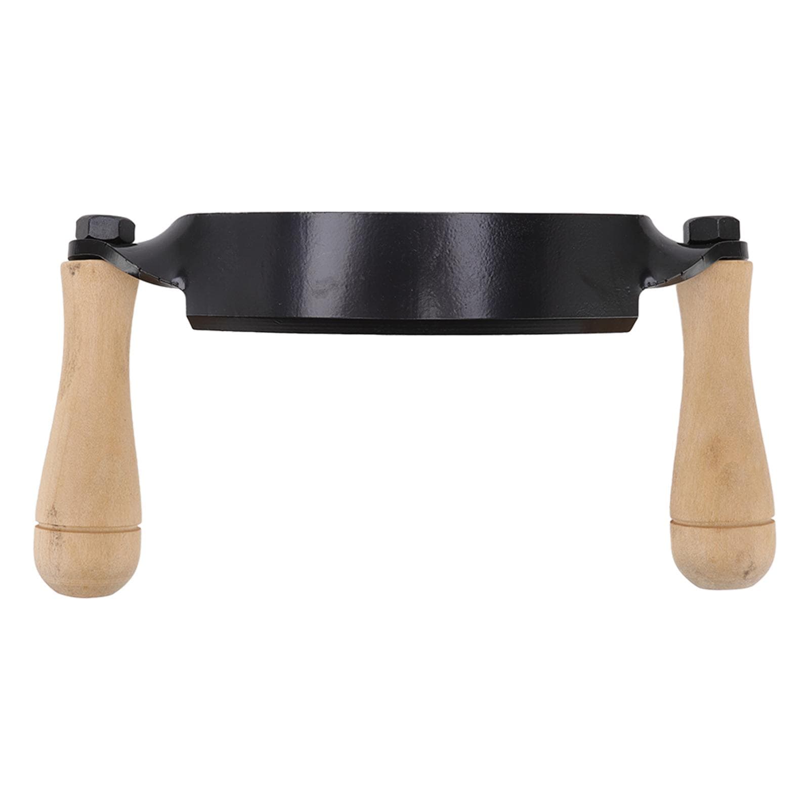 Draw Knife Wooden Handle HRC 30 Durable Tungsten Steel Curved High Sharpness Draw Shave Knife for 8in