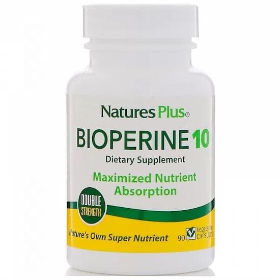 NaturesPlus- Bioperine 10, 90 Capsules