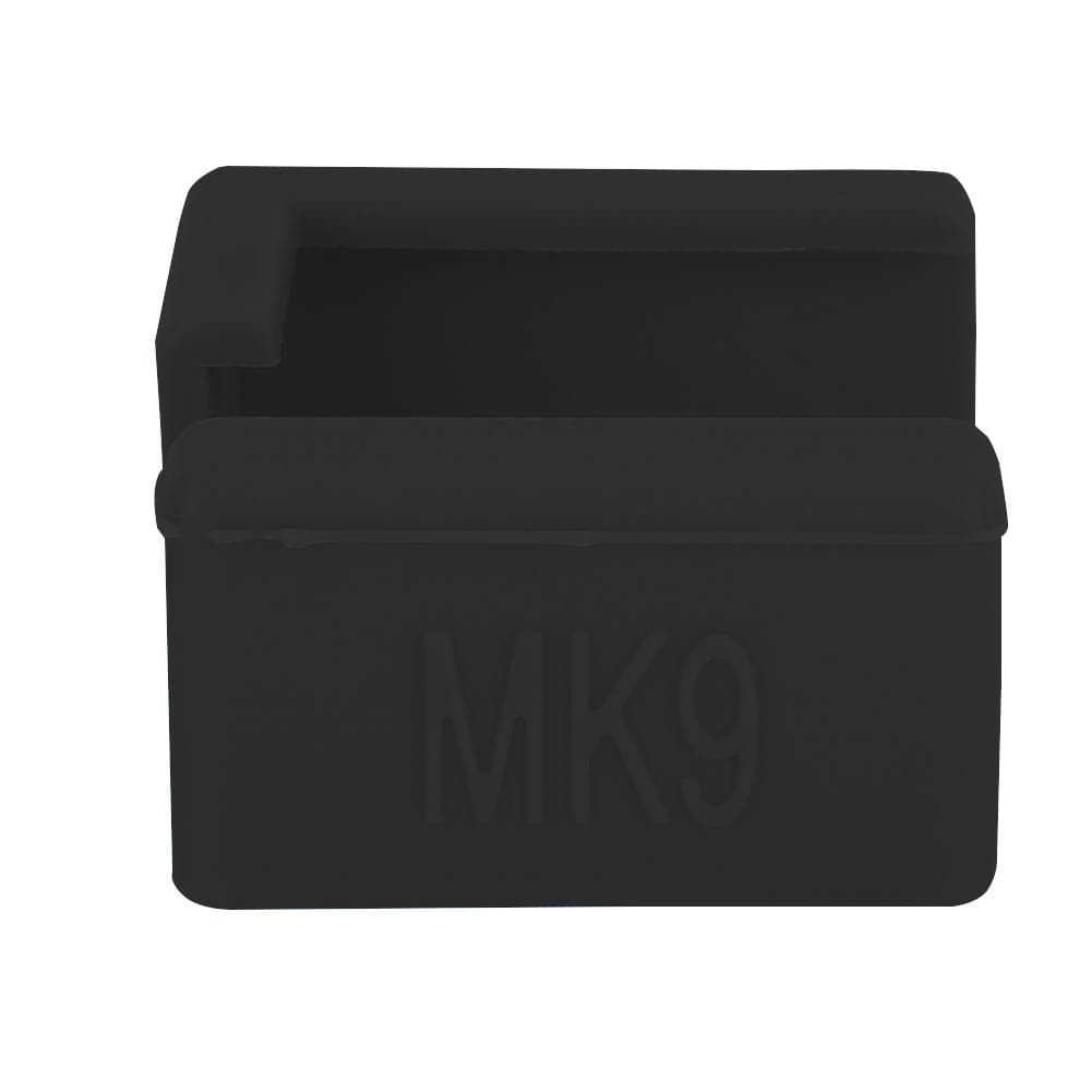 5pcs Heating Block Insulation Silicone Sleeve for Creality CR-10CR10SEnder 3 MK7 MK8 MK9Black black