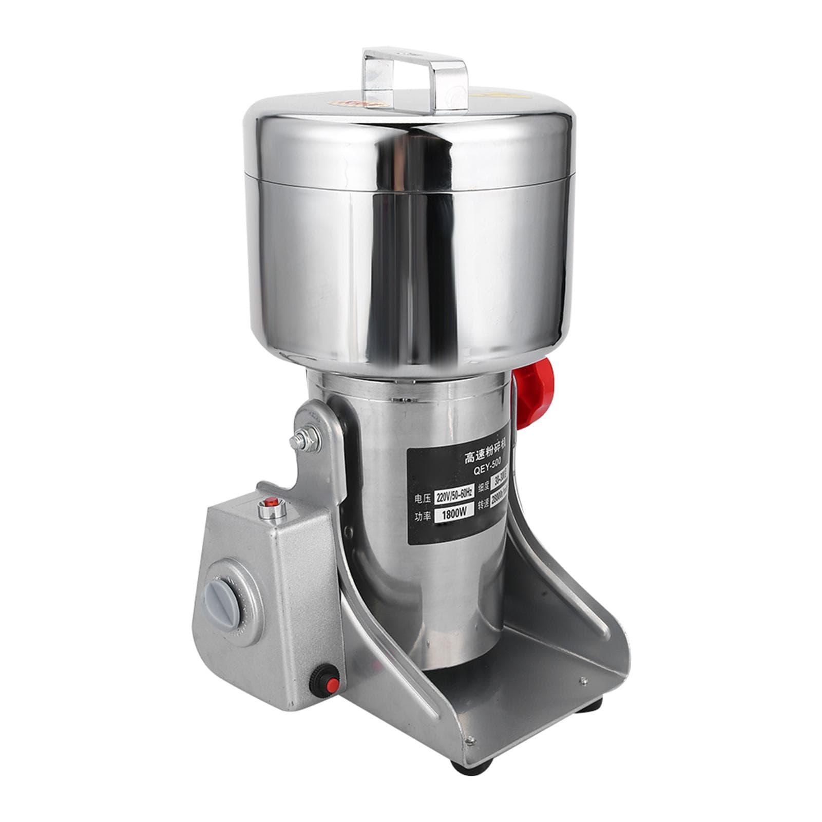 500g High Speed Electric Grinder Stainless Steel Food Medicine Spices Mill Grinding MachineUS Plug EU Plug