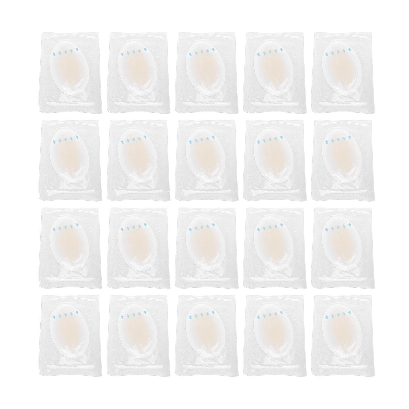 20pcs Gel Blister Cushion Portable Universal Waterproof Soft Comfortable Invisible Anti Friction
