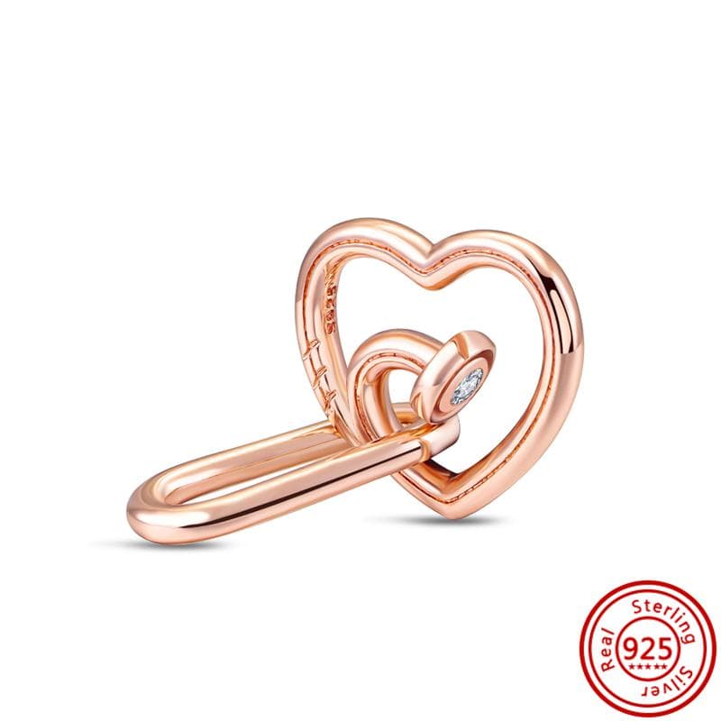 S925 Silver ME Mini Series Charms Dangle Double Link Styling Fit Original Me Bracelet DIY Beads Women Jewelry Pendants