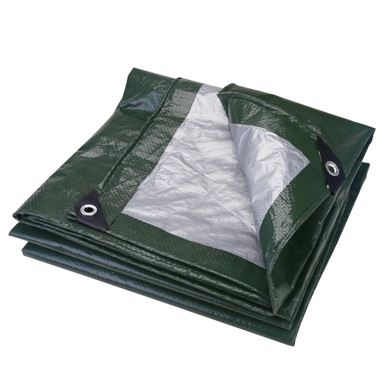 Large Waterproof Tarp Thick Tarpaulin Ideal for Canopy Tents Boats RV Pool Covers Multipurpose Protective for Indoor Outdoor Use 4x5M green