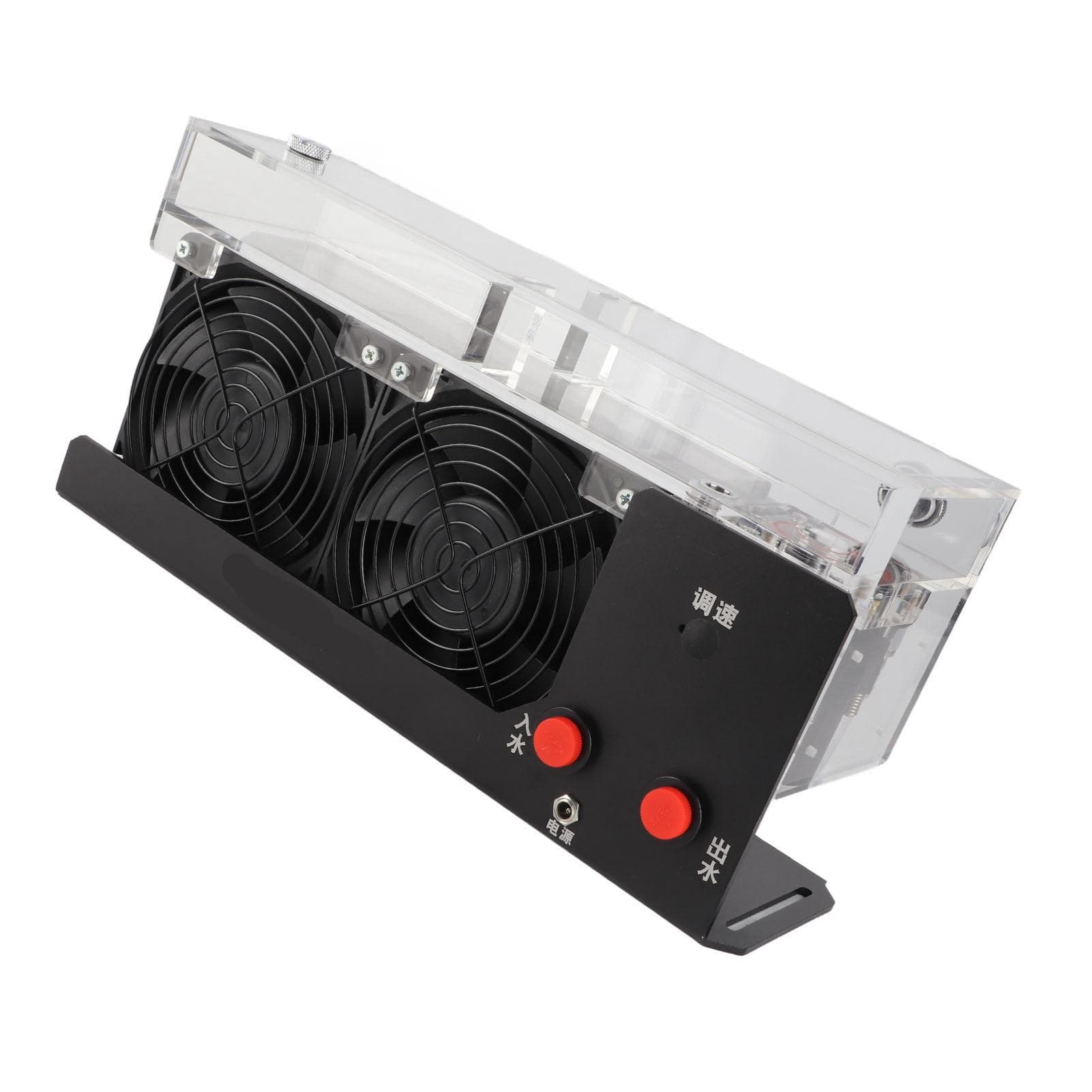 Water Cooling Pump 12V 5A 25W 1100ML Water Tank 4000RPM Fan G14 Thread Water Cooling Tank for