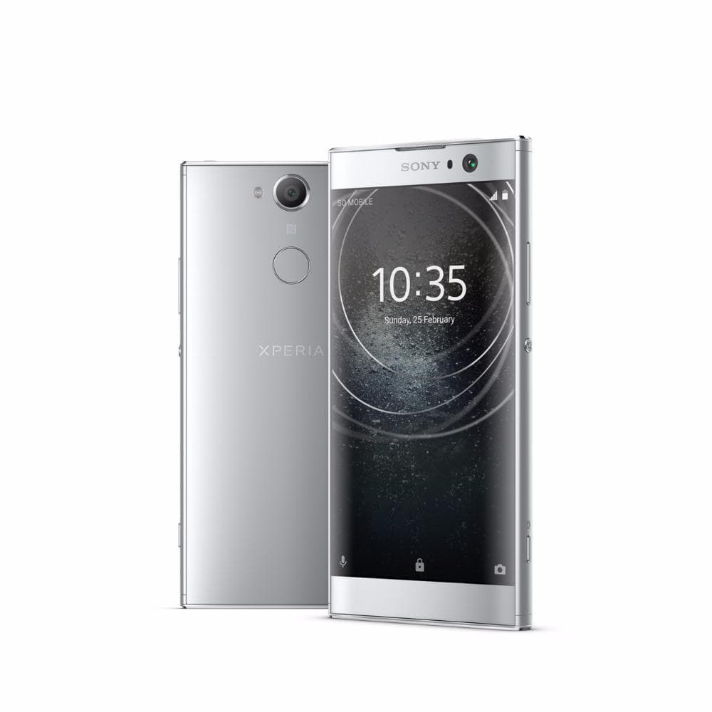 Refurbished Sony Xperia Original Sony Xperia XA2 H3113 Single Sim / H4113 Dual SIM Octa Core 5.2 Mobile Phone With 1/2 SIM Simple Set silver