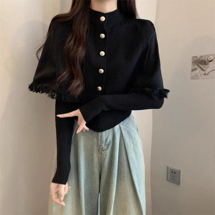 Autumn and Winter New Inner Layering Shirt Design Niche Two-piece Sweater Sweater Half Turtleneck Top Women's Clothing One size