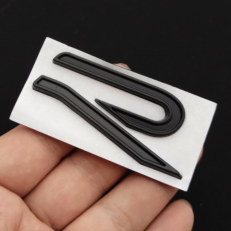 For VW VOLKSWAGEN 2026 New 3D Metal R Logo Badge Emblem Car Body Tail Trunk Decals Sticker For VW Volkswagen GTI R Rline Golf Be