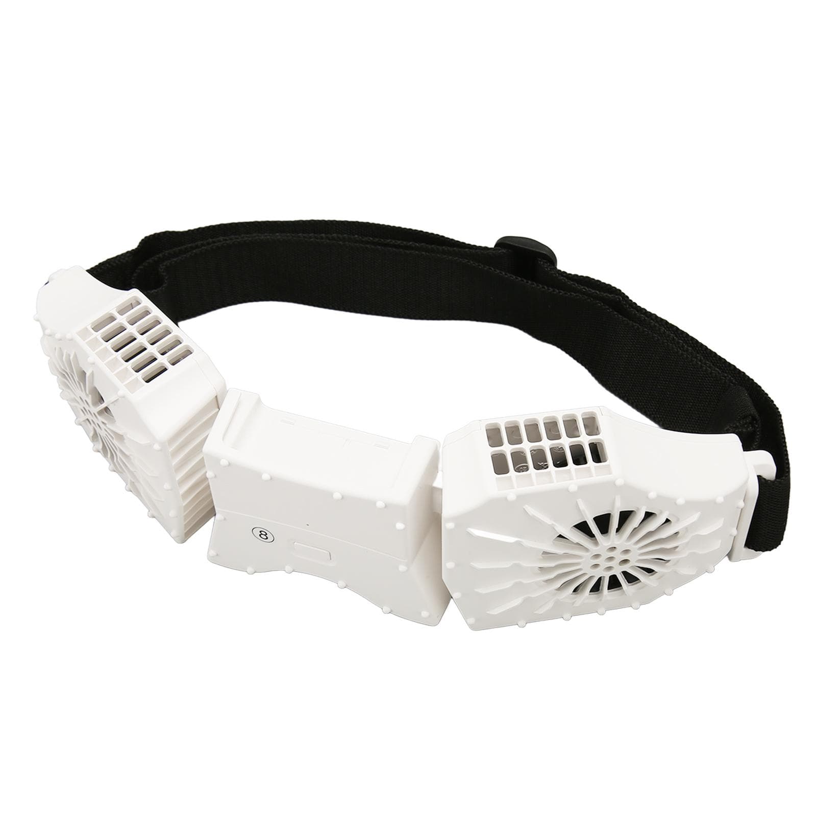 Waist Fan 3 Speed 8000mAh 5V 2A Type C Fast Charging Portable Wearable Belt Fan for Climbing Hiking