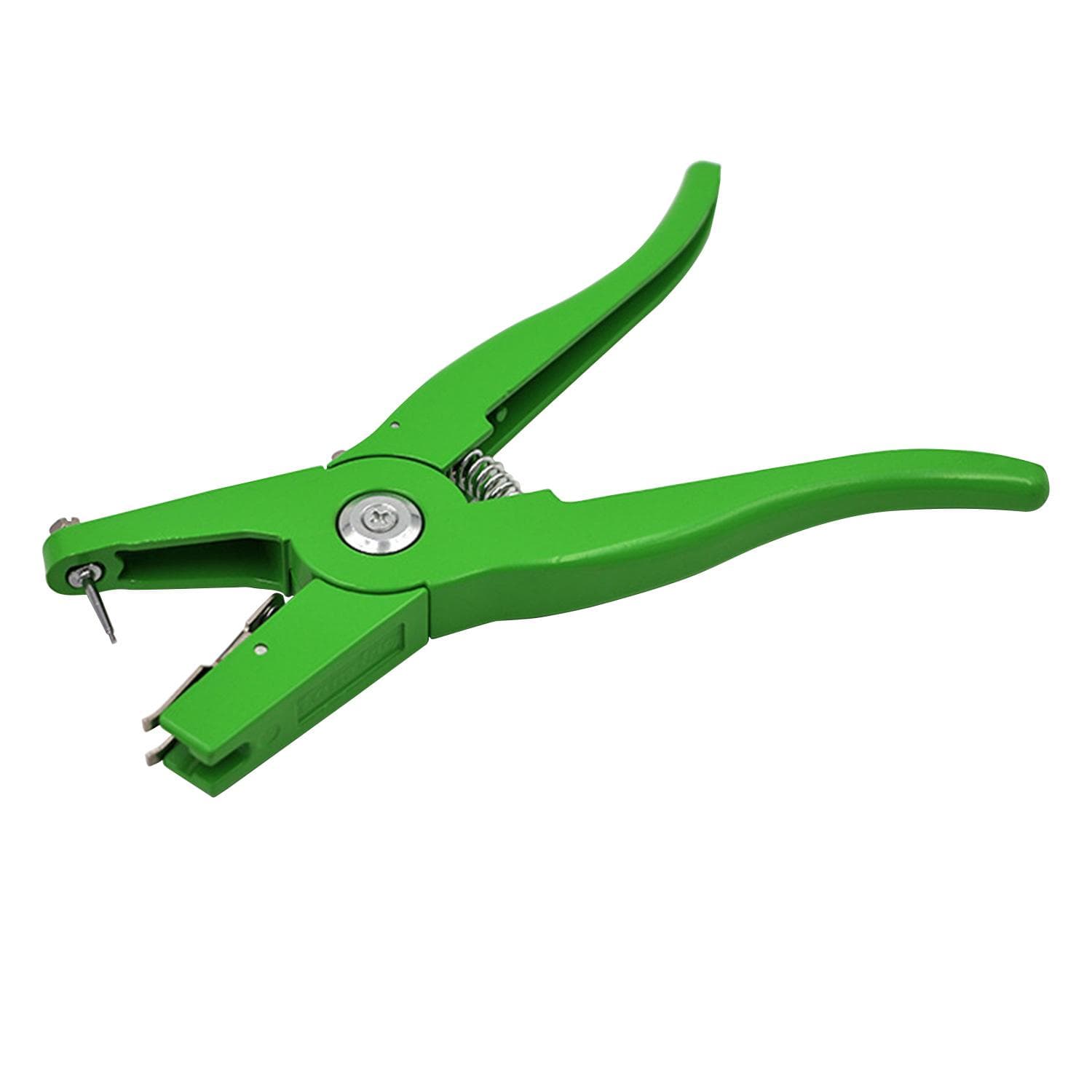 Ear Tag Pliers Livestock Animal Ear Tag Tool Plier Applicator Tagging Tagger Puncher Aluminium green