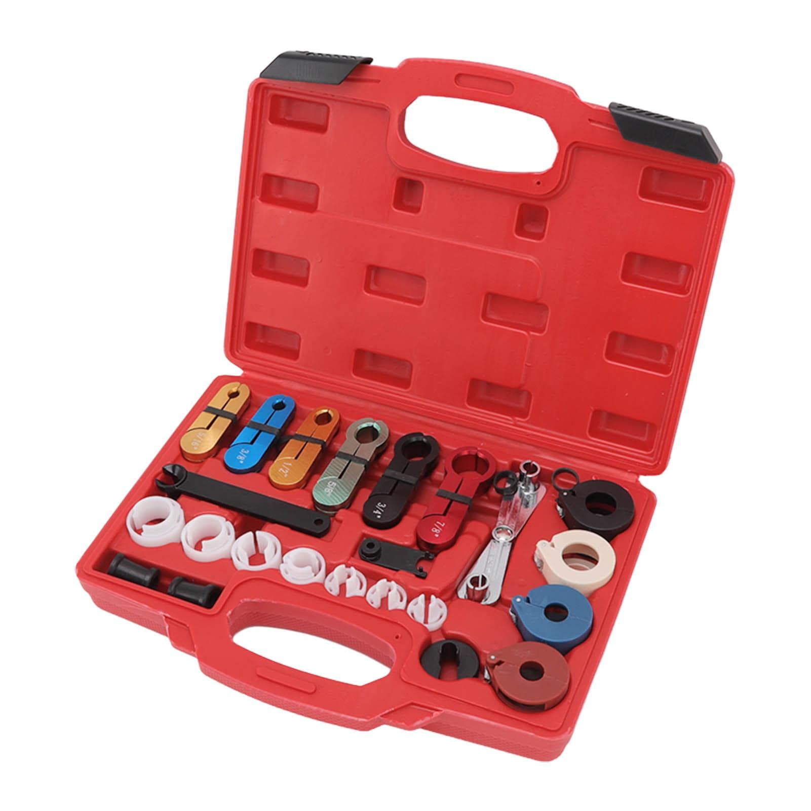 26pcs Quick Disconnect Tool Set Universal AC Fuel Line Disconnect Kit for Vehicles
