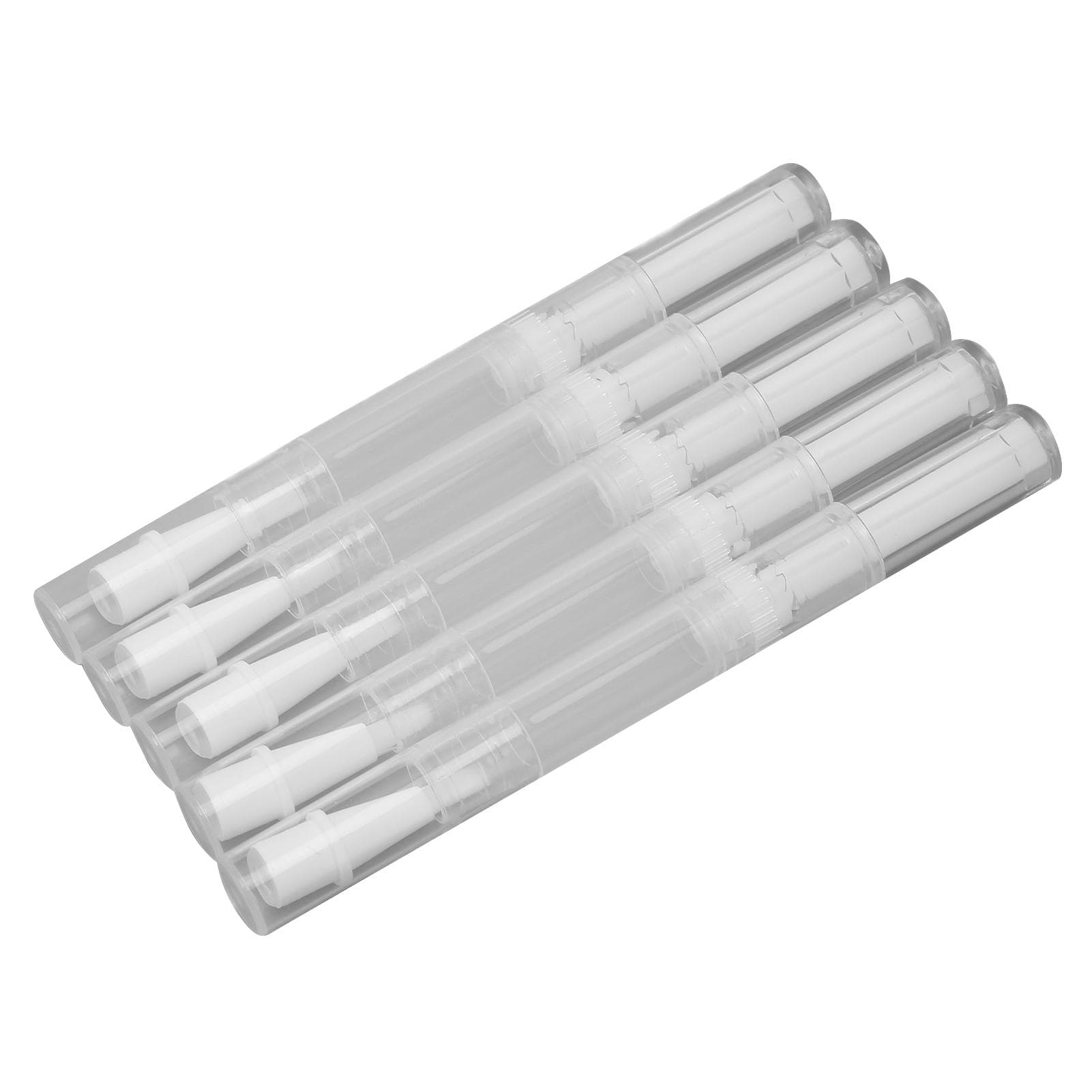 4.5ml Empty Nail Oil Pen Brush Transparent Fillable Nail Oil Treatment Oil Pen Cosmetic Lip Gloss