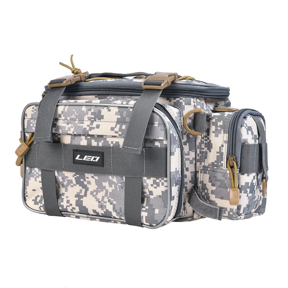 Multifunctional Fishing Tackle Bag Outdoor Sports Single Shoulder Bag camouflage