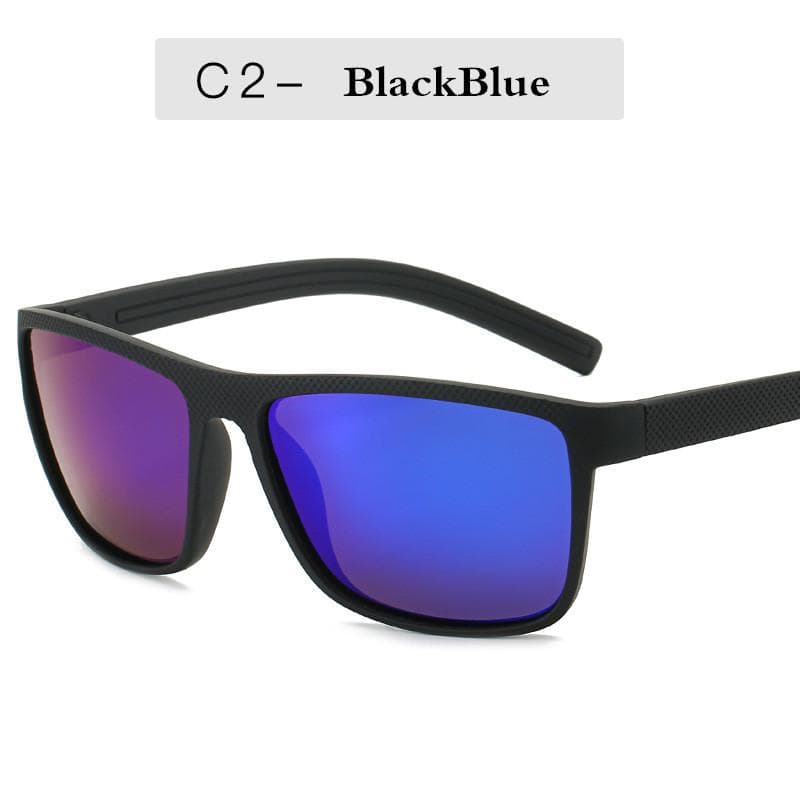 Classic Box Men Sunglasses Fashion Vintage UV400 Sports Driving Sun Glasses Brand Design Eyewear